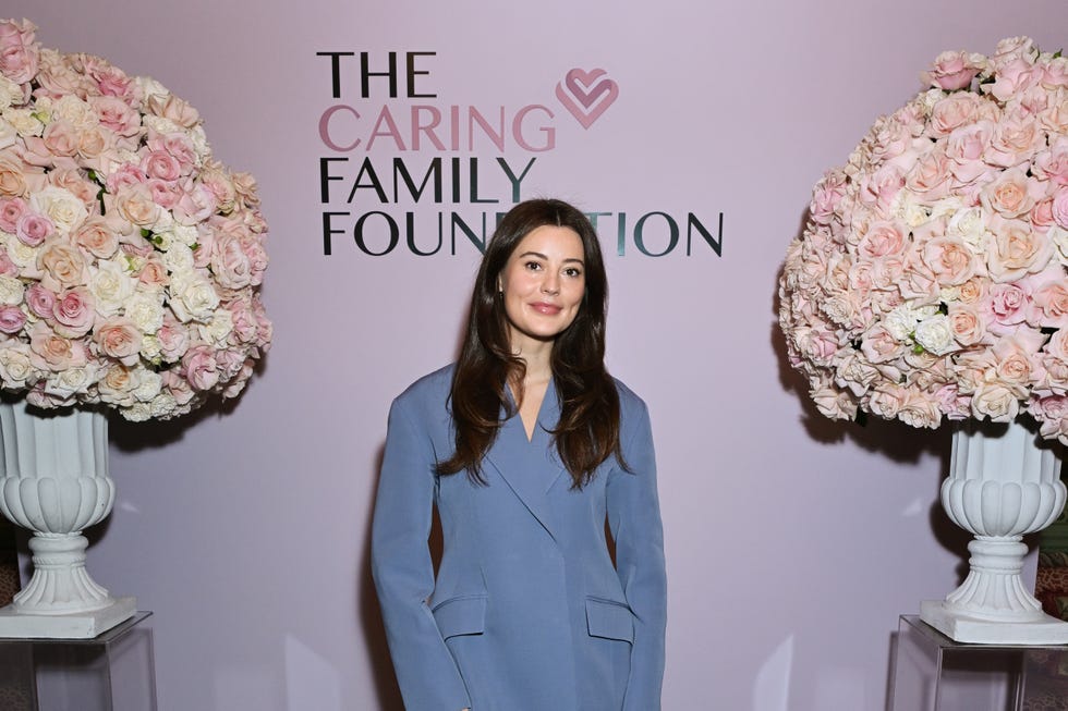 london, england march 07: victoria prew attends an event hosted by annabel's and the caring family foundation to celebrate international women's day 2025 on march 7, 2025 in london, england. photo by dave benett
