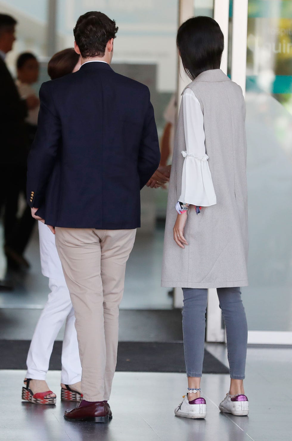 Victoria Federica estilo hospital rey Juan Carlos