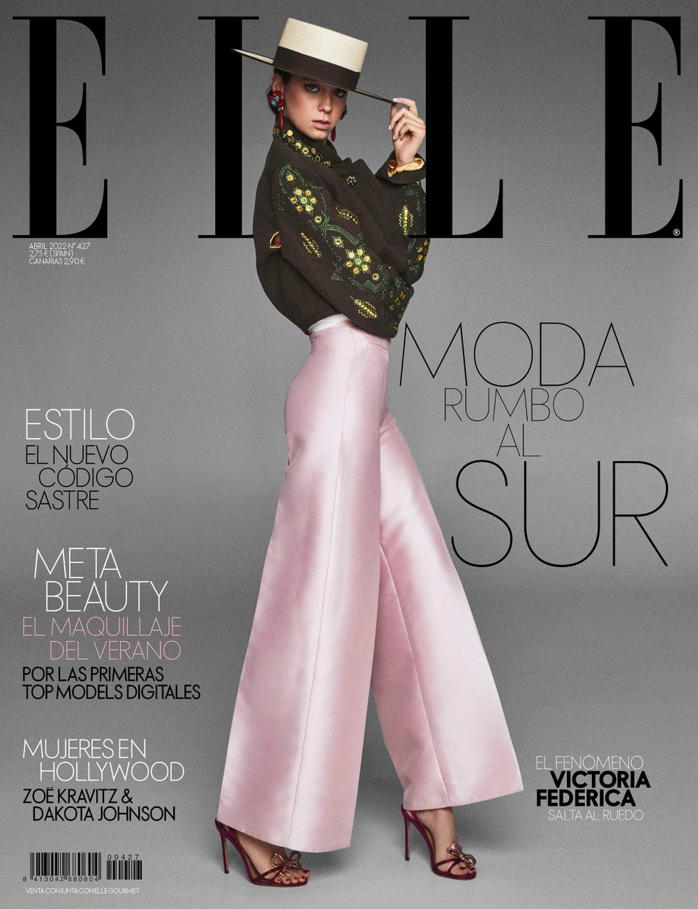 la hija de la infanta elena en la portada del número de abril de la revista elle