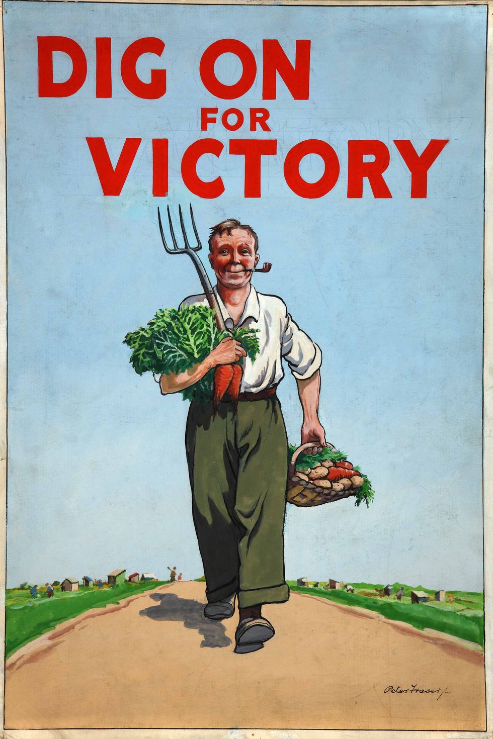 victory garden poster england