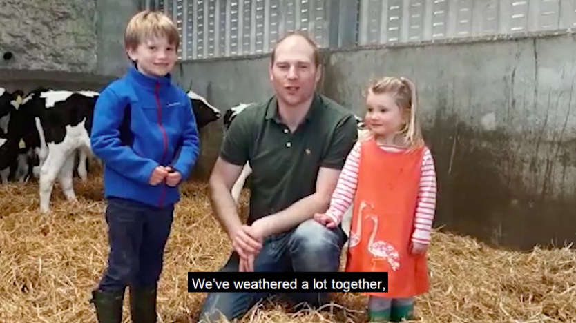 Video of farmers in Scotland go viral
