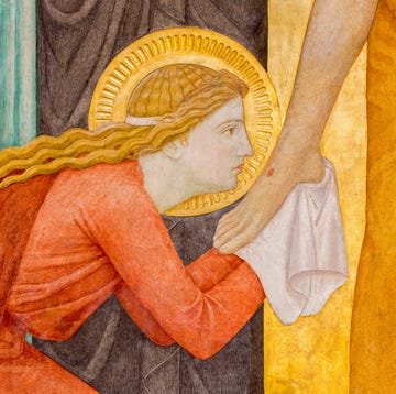 wie was Maria Magdalena een fresco van maria magdalena