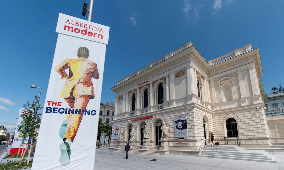 a vienna c'è un nuovo museo per l'arte contemporanea