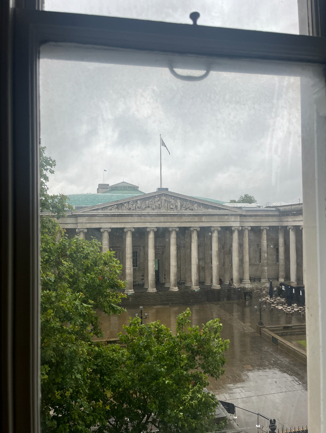 the view from celia paul's studio