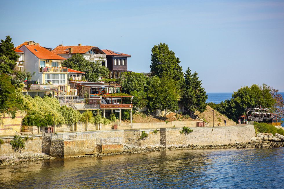 view from old nessebar bulgaria