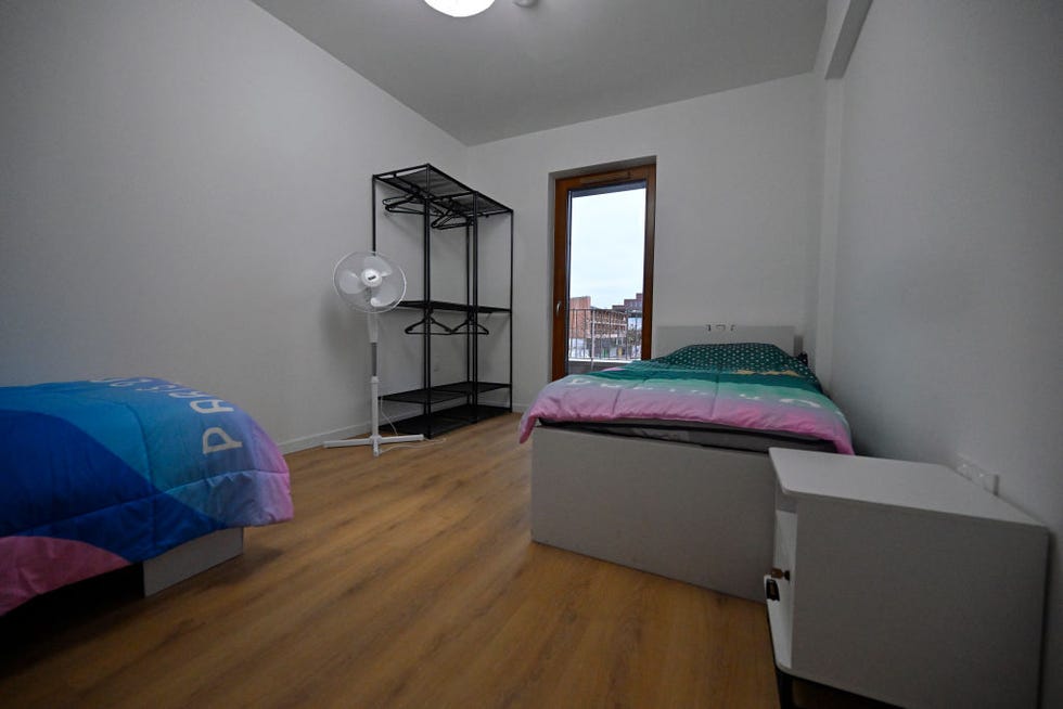 el aspecto de las habitaciones compartidas de la villa olímpica de los juegos olímpicos de parís 2024
