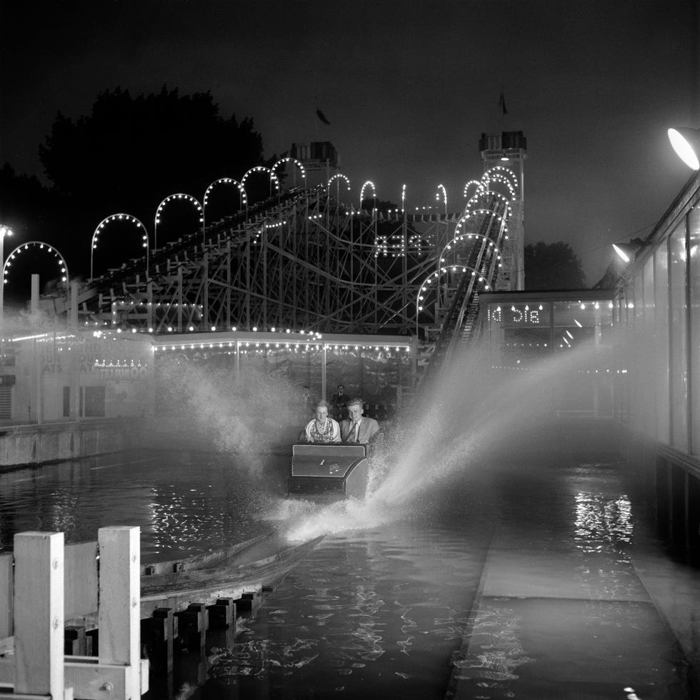 The Big Dipper, Battersea Festival Gardens, London, c1951-c1959. Artist: John Gay the big dipper, battersea festival gardens, london, c1951 c1959 artist john gay