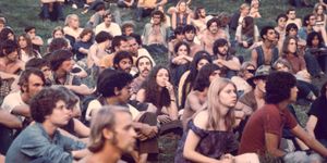 Audience At Woodstock