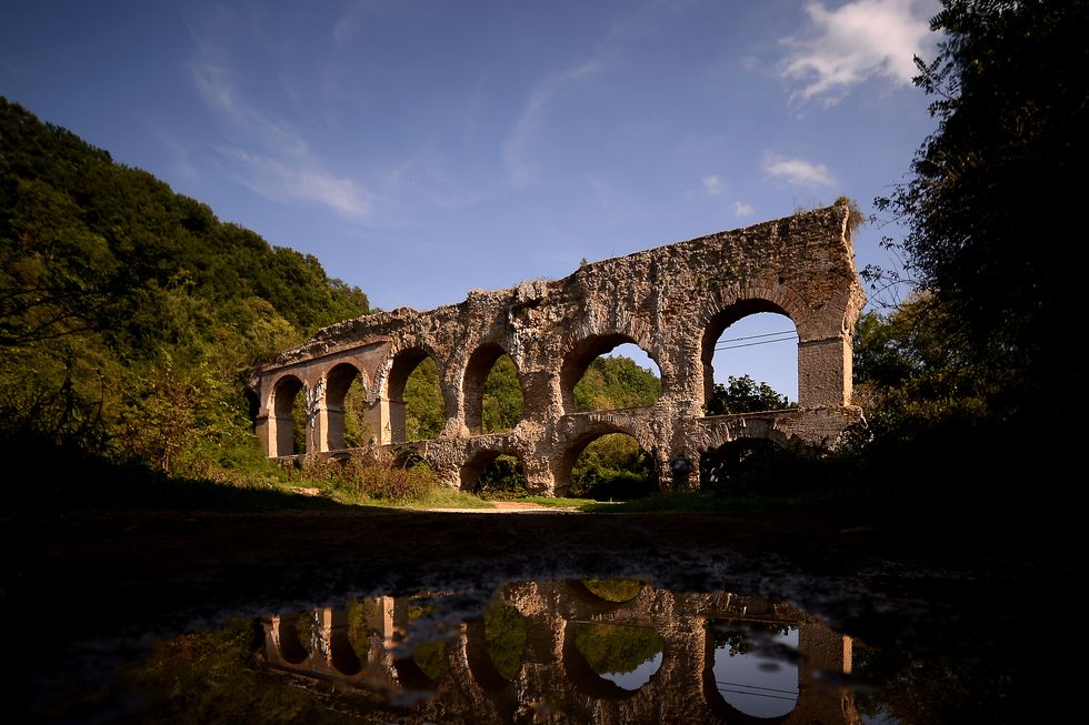 roman anio vetus aqueduct