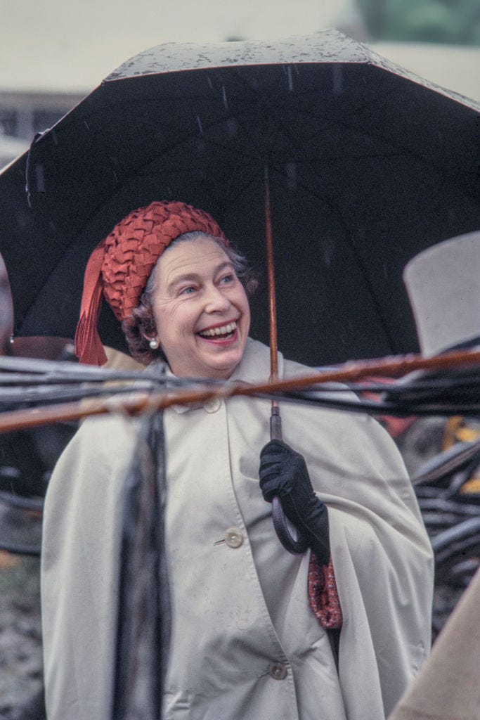 queen elizabeth ii at windsor horse show