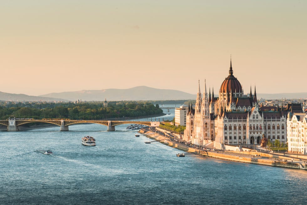 view of budapest, hungary