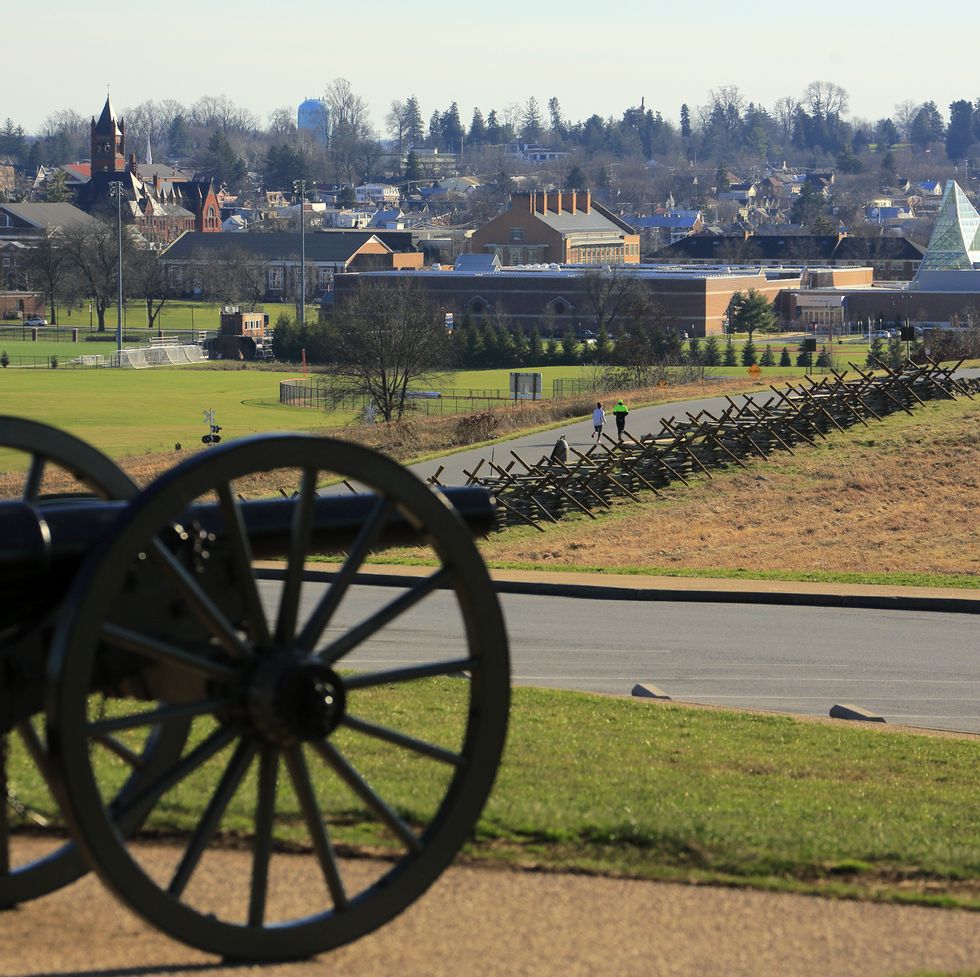 view of historic town of gettysburg