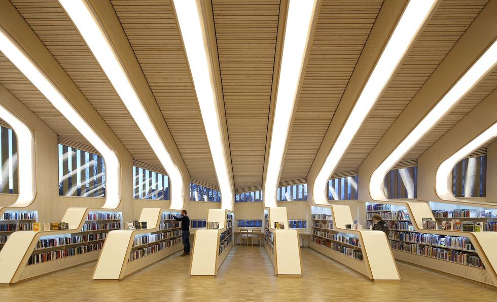 Vennesla Library, Library, Europe, Norway, 2012, Helen & Hard. V