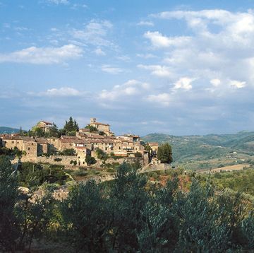 montefioralle village, tuscany