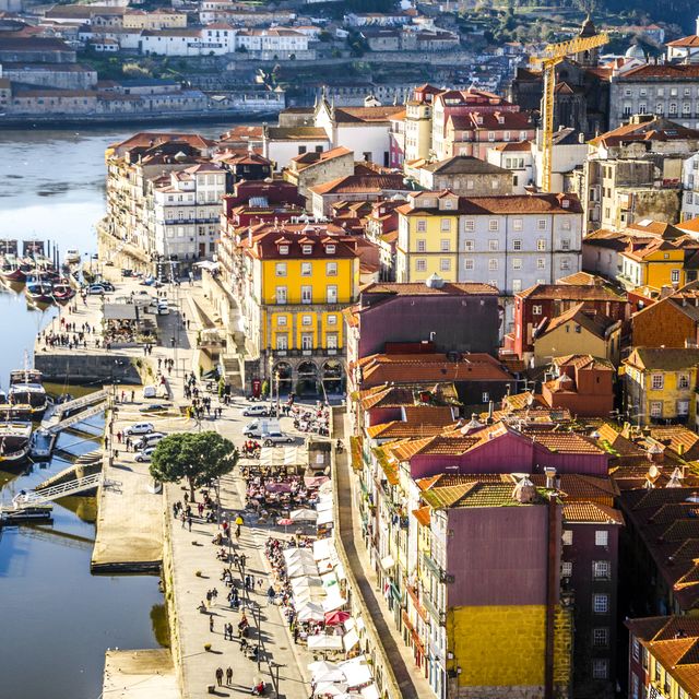 View of Porto from Dom Luís I Bridge