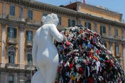 pistoletto venere stracci distrutta