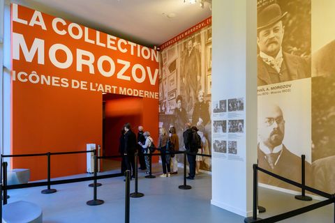 the mozorov collection exhibition at the louis vuitton foundation