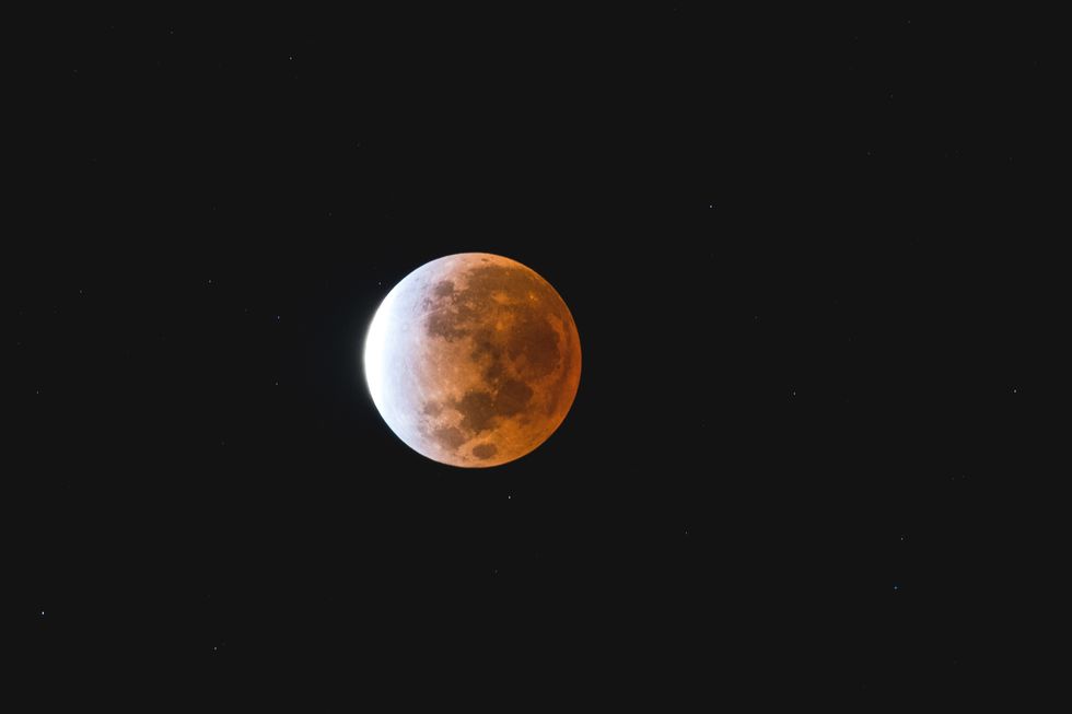 blood moon eclipse november 2021