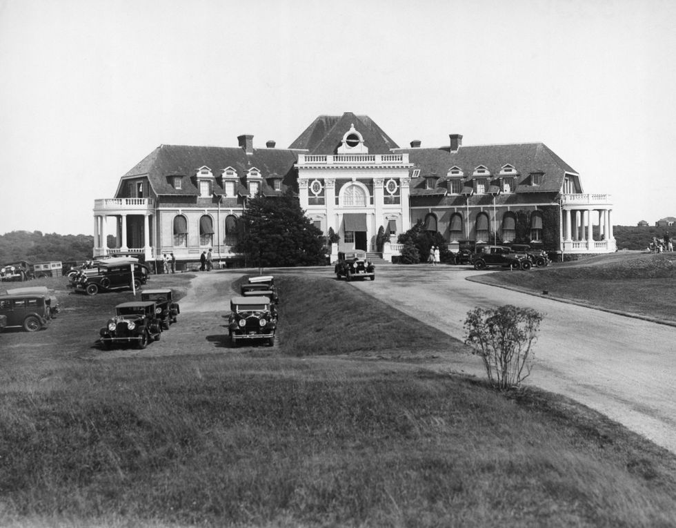 exterior view of newport country club