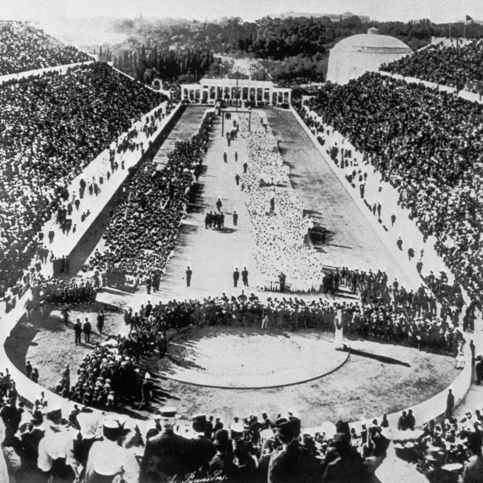 the opening ceremony at the 1906 athens olympics