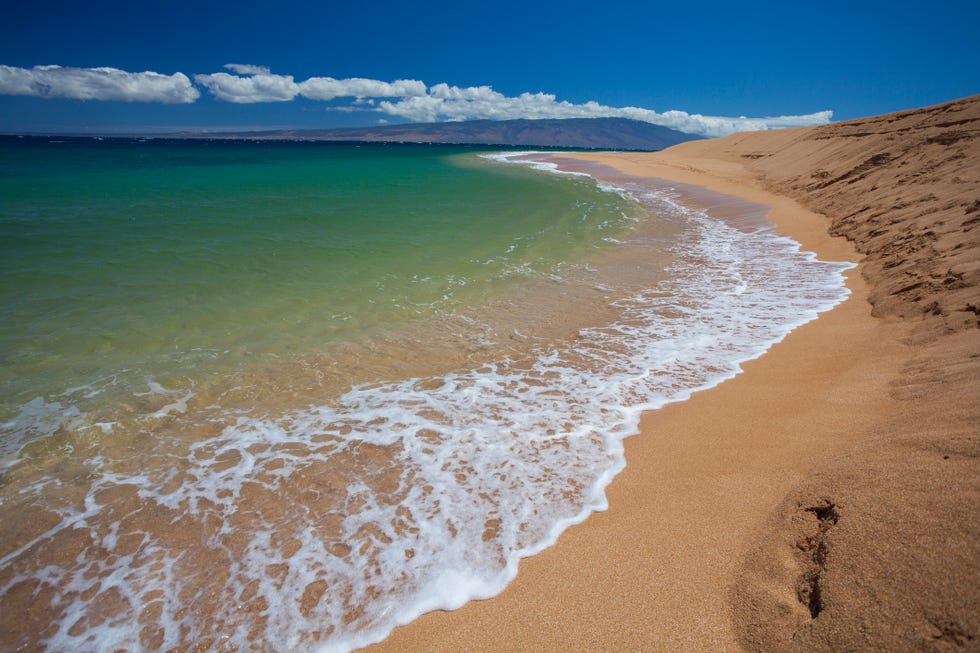 a view of the remote polihua beach