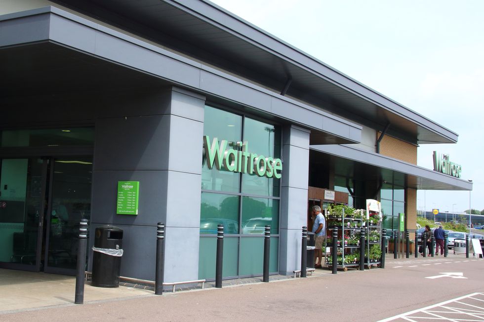 View of the Waitrose store, One of the Top Ten Supermarket...