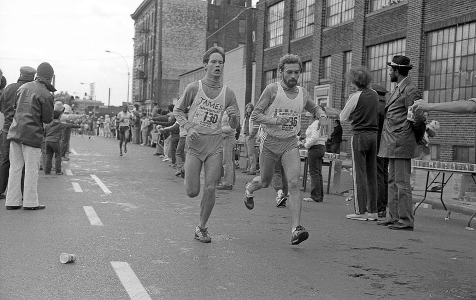 new york city marathon runners, long island city