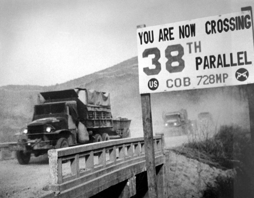 crossing the 38th parallel