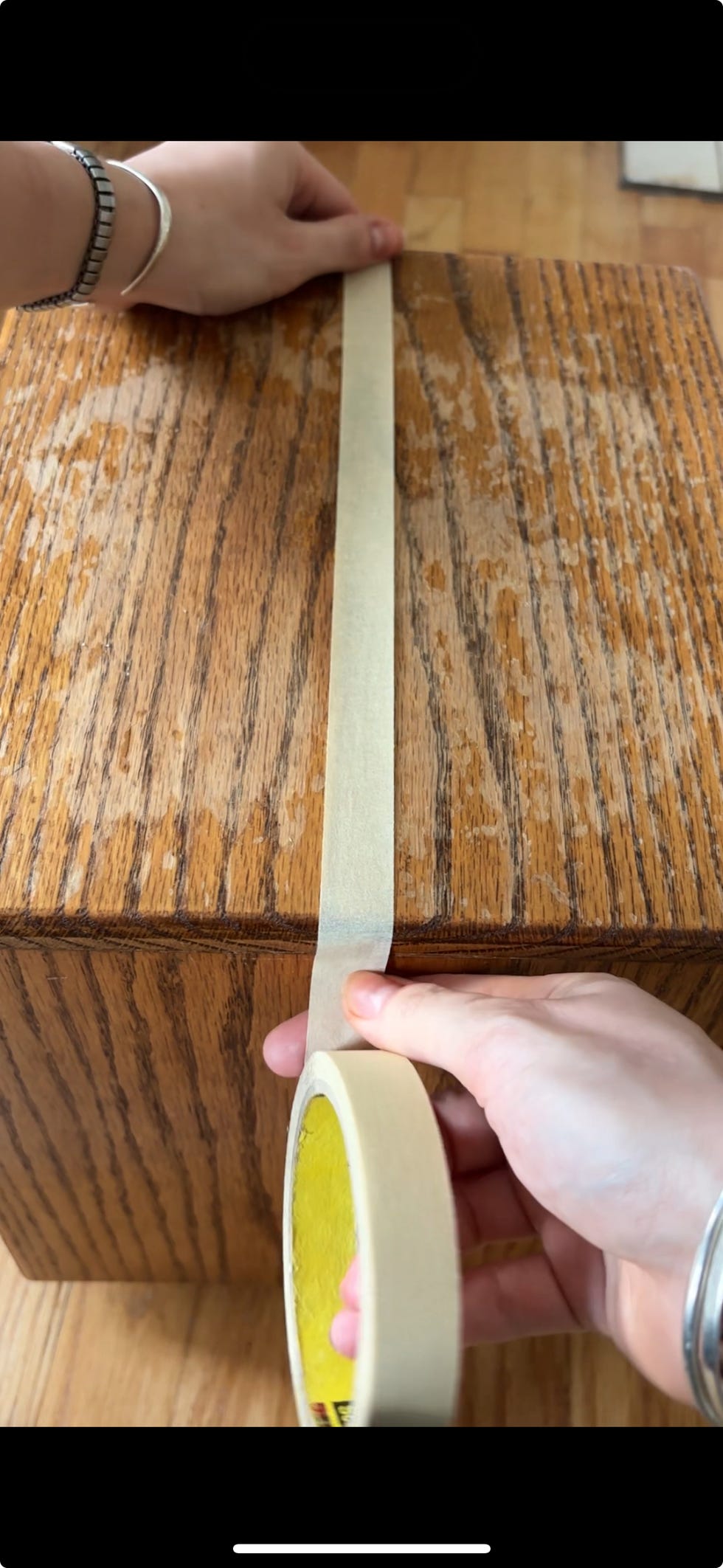 a person holding a knife