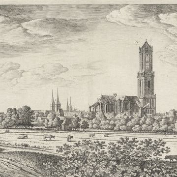 utrecht, geschilderd door herman saftleven