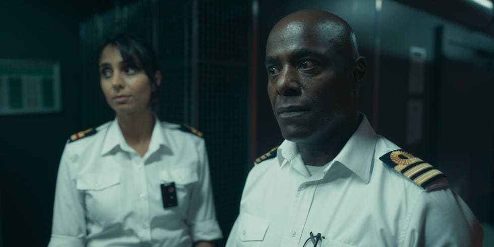 vigil  anjli mohindra as lt surgeon tiffany docherty and paterson joseph as commander neil newsome