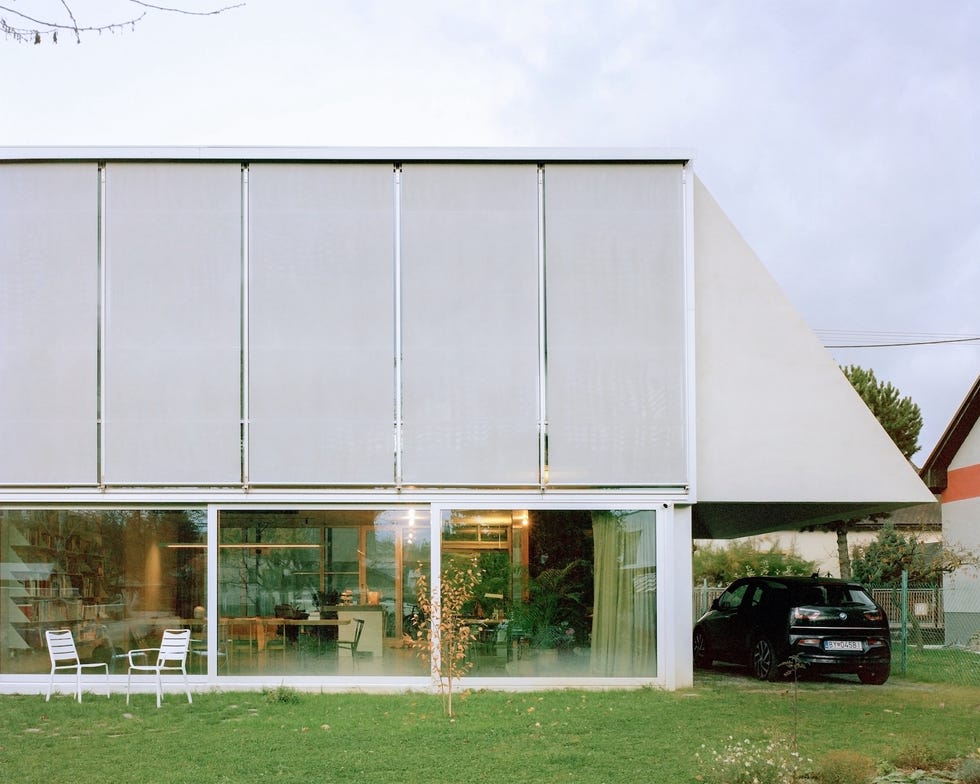 Villa Bôrik, la casa slovacca che strizza l'occhio a Le Corbusier