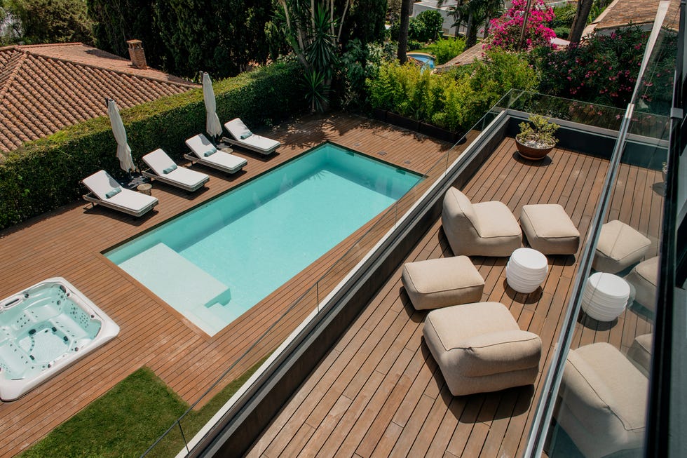 casa con piscina