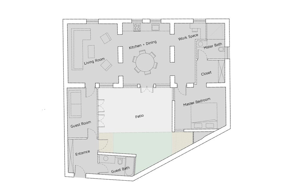 Plano de Villa Salame