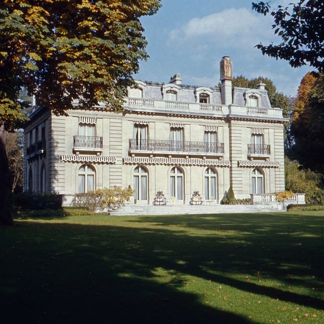 the mansion of wallis simpson, duchess of windsor, at bois de boulogne near paris, france 1974 photo by wolfgang kuhnunited archives via getty images