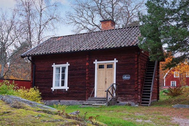 Entire 18th Century Swedish Village is Up For Sale