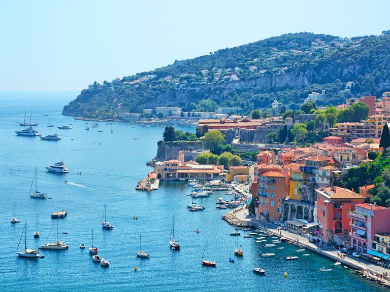villefranche sur mer on the french riviera