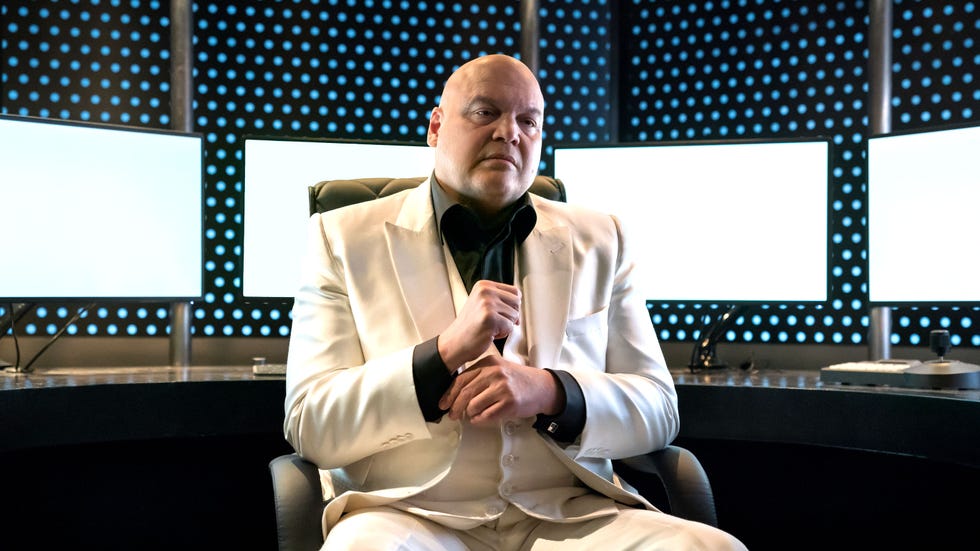 vincent d'onofrio as kingpin, daredevil