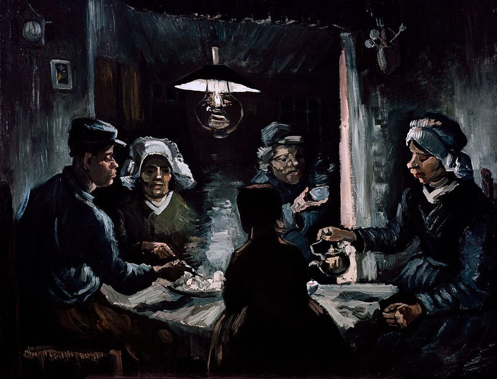 Study for the Potato Eaters by Vincent van Gogh