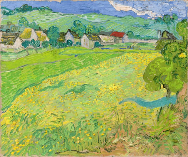 Les Vessenots en Auvers, de Vincent van Gogh