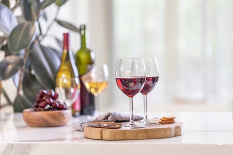 copas de vino tinto