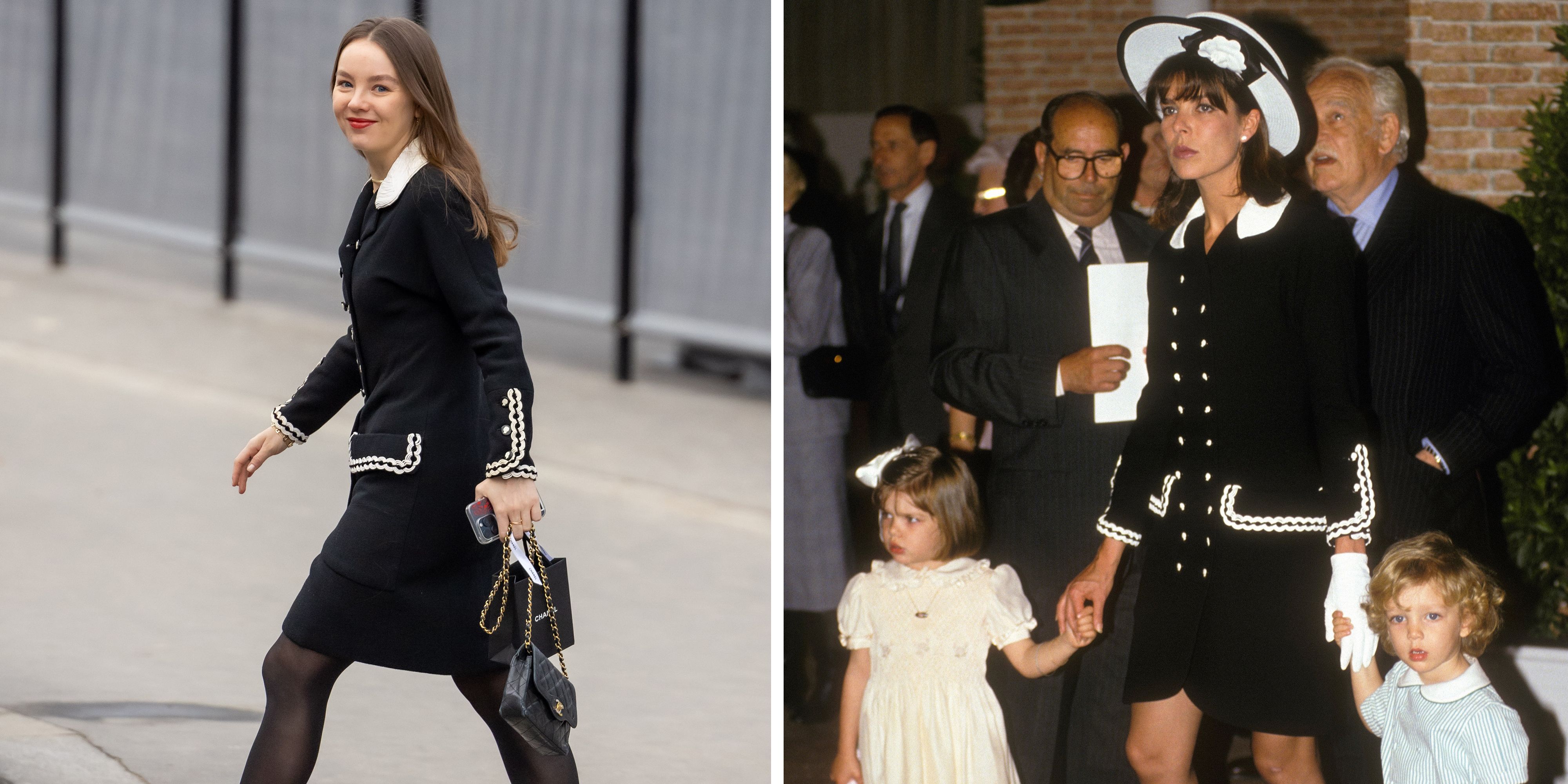 Princess Alexandra steps out in vintage Chanel dress worn by mother  Princess Caroline