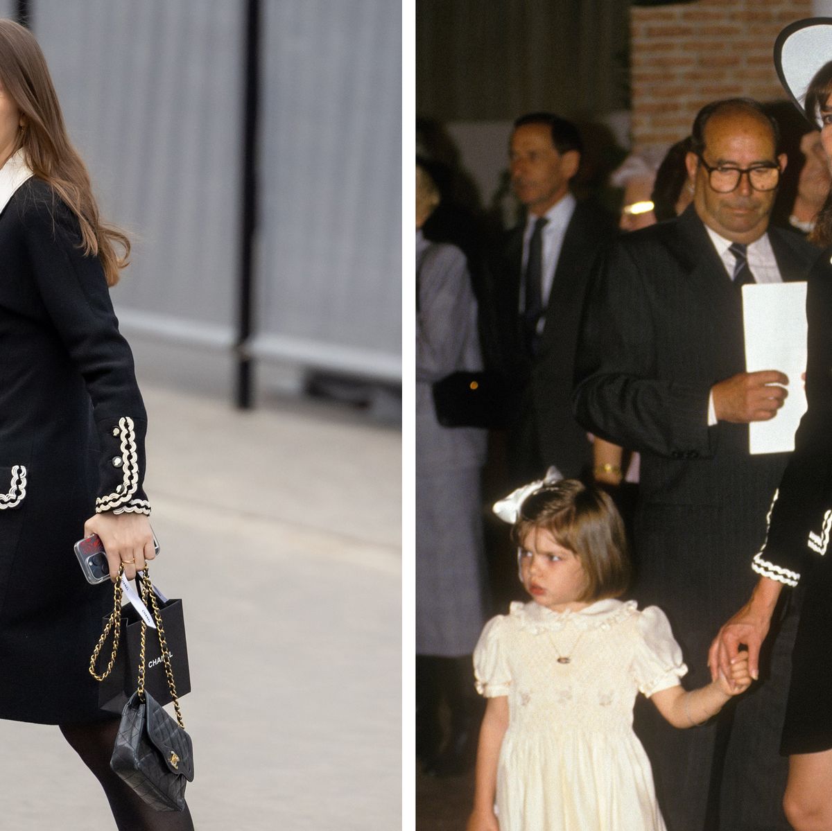 Princess Alexandra Steps Out in Vintage Chanel Dress Worn by Mom Princess  Caroline