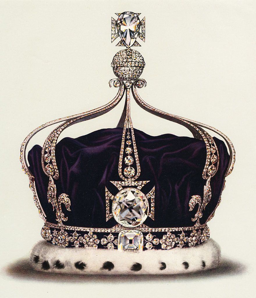 the state crown of queen mary