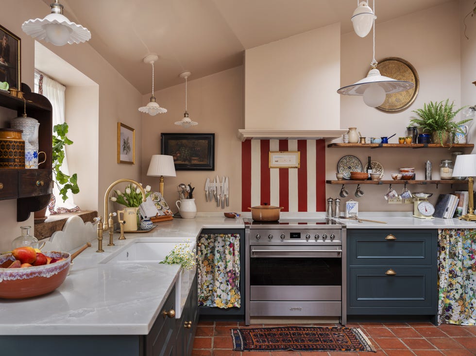 vintage kitchen makeover before after