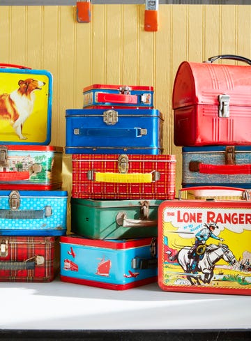 vintage metal lunch boxes