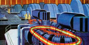 1950s Nuclear Fusion Reactor