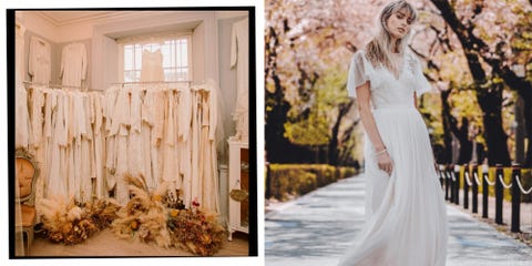 second hand vintage wedding dresses