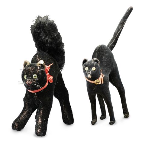 toy black cats from steiff