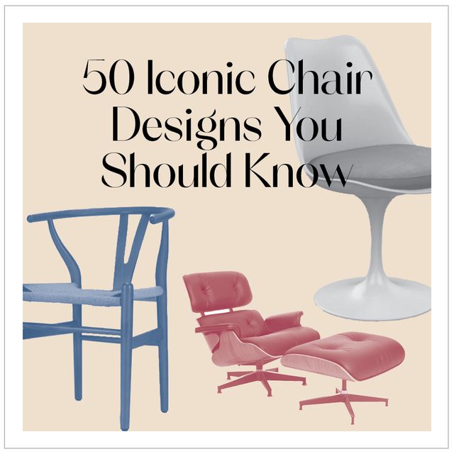 graphic of iconic chair designs